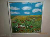 Picture - oil on canvas - Poppies - Hriska Panteva