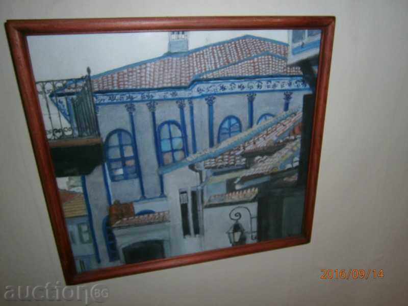 Aquarelle - Painting - House - 6
