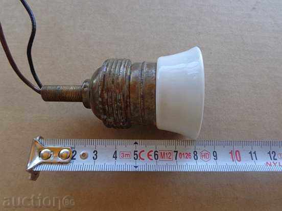 Licitație Vechi soclu porțelan soclu felinar lampă candelabru umbra Licitație Vechi soclu porțelan soclu felinar lampă candelabru umbra