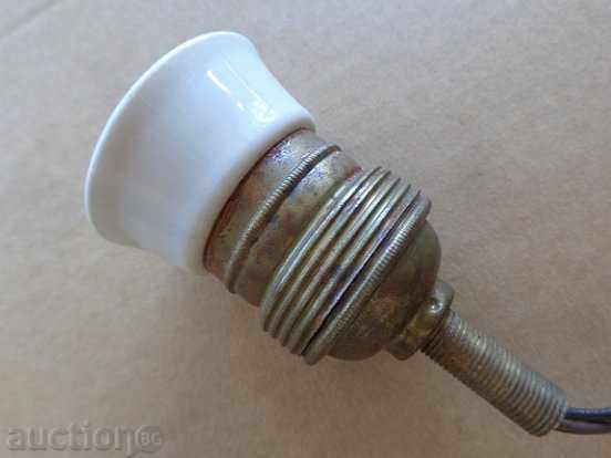 Vechi soclu porțelan soclu felinar lampă candelabru umbra - 7 Vechi soclu porțelan soclu felinar lampă candelabru umbra - 7