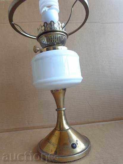 Delivery of Old electric lamp without lampshade, lantern, bulb