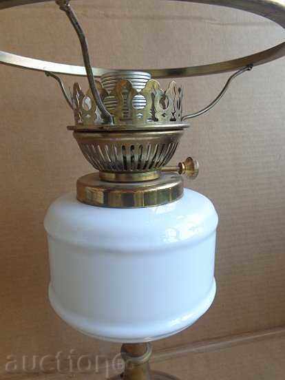 Old electric lamp without lampshade, lantern, bulb - 5