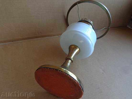 Old electric lamp without lampshade, lantern, bulb - 6