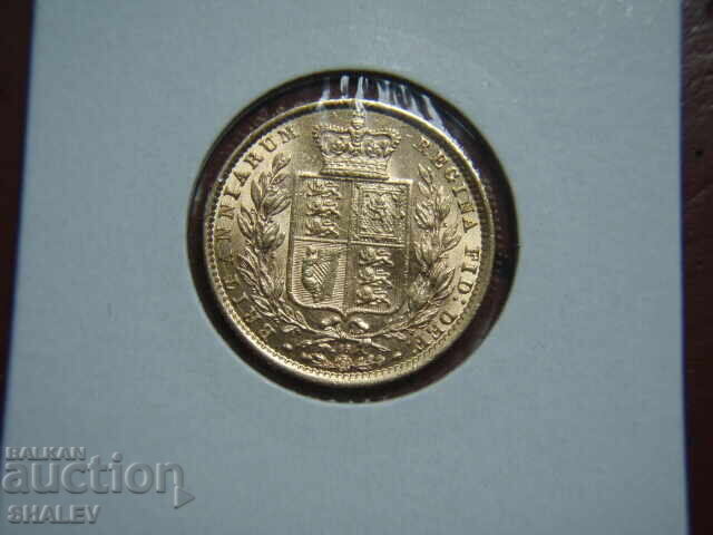 Δημοπρασία 1 Sovereign 1872 Μεγάλη Βρετανία - AU/Unc (χρυσό)