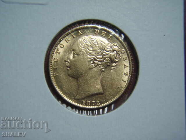 1 Sovereign 1872 Μεγάλη Βρετανία - AU/Unc (χρυσό) - 6