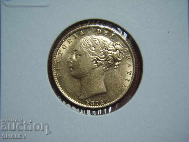 1 Sovereign 1872 Μεγάλη Βρετανία - AU/Unc (χρυσό) - 7