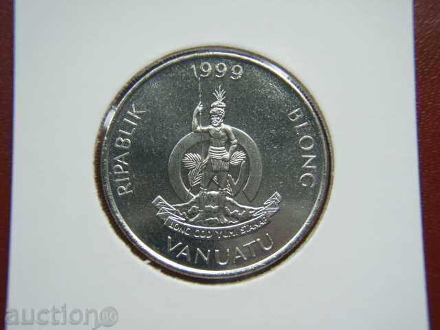 20 Vatu 1999 Vanuatu - Unc with price 8.89 BGN | € 4.55 20 Vatu 1999 Vanuatu - Unc with price 8.89 BGN | € 4.55