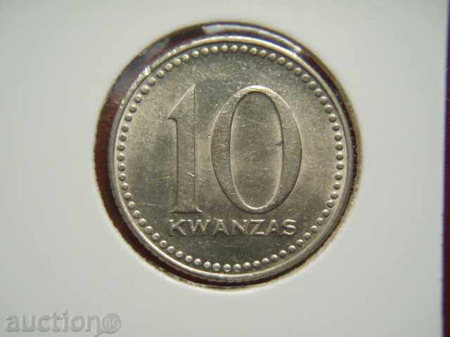 10 Kwanzas 1979 Angola (Ангола) - AU