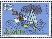 Καθαρό μάρκα Ευρώπη Σεπτέμβρη 2001 από Åland