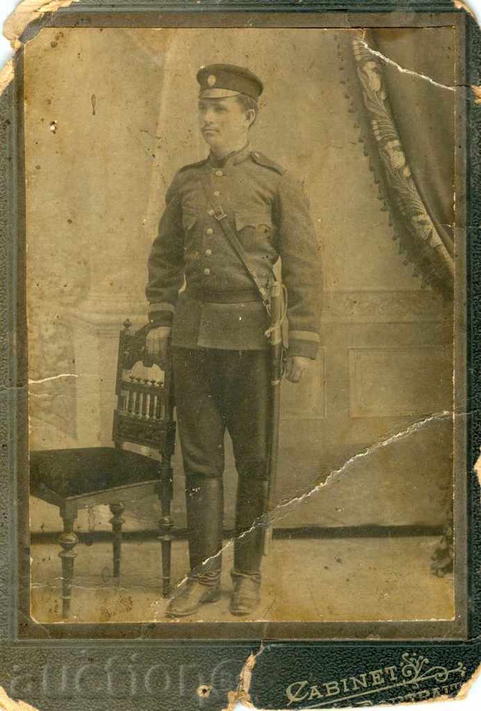 СТАРА ФОТОГРАФИЯ - КАРТОН - ВОЕНЕН - 0160