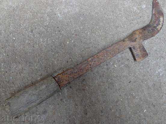 Delivery of Old handmade knife, wrought iron Delivery of Old handmade knife, wrought iron