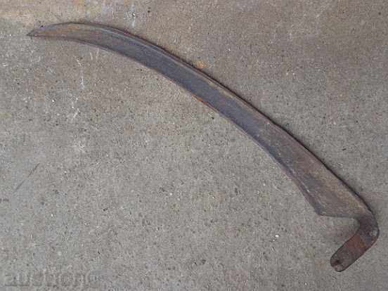 Delivery of Old hand-forged mowing hair, wrought iron Delivery of Old hand-forged mowing hair, wrought iron