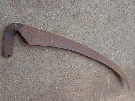 Old hand-forged mowing hair, wrought iron - 5 Old hand-forged mowing hair, wrought iron - 5
