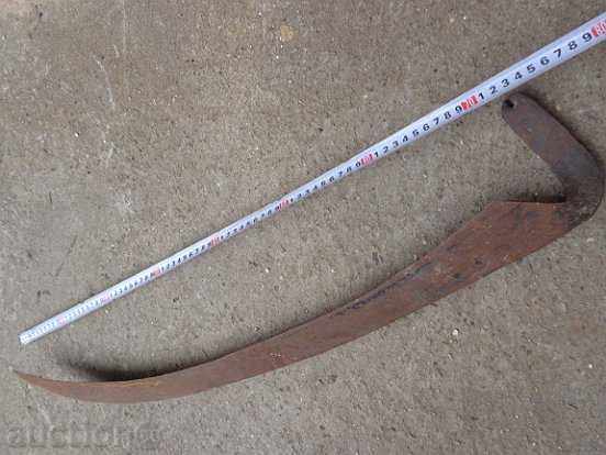 Old hand-forged mowing hair, wrought iron - 6 Old hand-forged mowing hair, wrought iron - 6