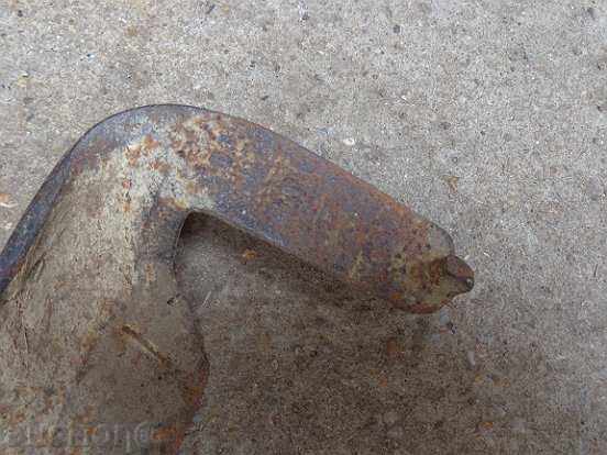 Old hand-forged mowing hair, wrought iron - 7 Old hand-forged mowing hair, wrought iron - 7