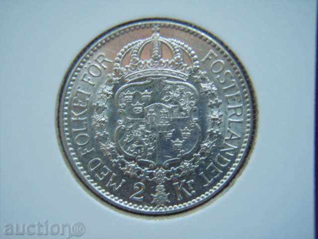 2 Kronor 1938 Sweden - AU 2 Kronor 1938 Sweden - AU