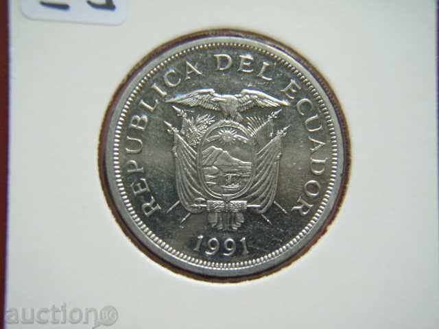 50 Sucres 1991 Ecuador - Unc cu preț 4.89 BGN | € 2.50 50 Sucres 1991 Ecuador - Unc cu preț 4.89 BGN | € 2.50