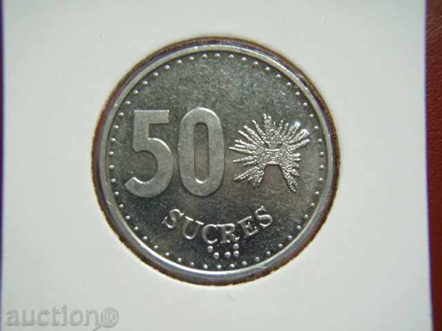 50 Sucres 1991 Ecuador - Unc