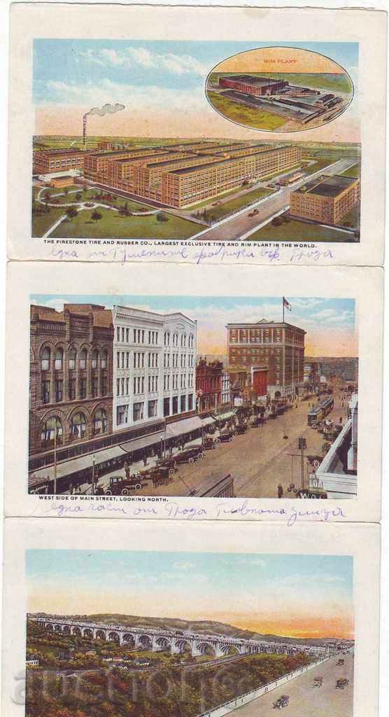 Delivery of PC - USA - AKRON - 1925 - leaflet - 18 photos Delivery of PC - USA - AKRON - 1925 - leaflet - 18 photos