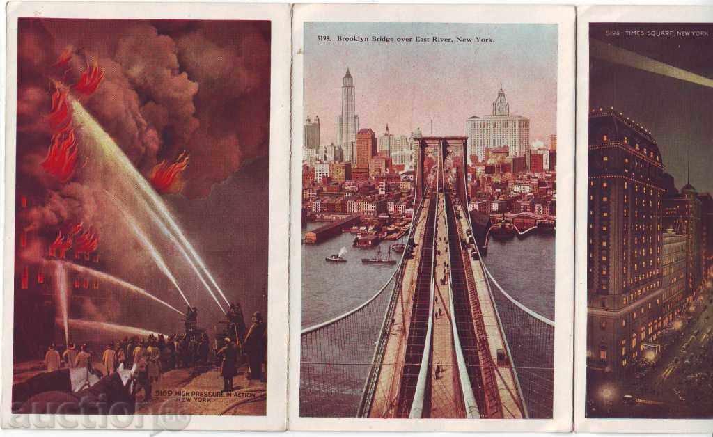 Delivery of PC - USA - New York City - around 1915 - leaflet - 22 photos Delivery of PC - USA - New York City - around 1915 - leaflet - 22 photos
