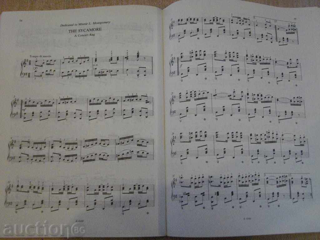 Delivery of The book "RAGTIMES FOR PIANO-SCOTT JOPLIN - I." - 84 pp. Delivery of The book "RAGTIMES FOR PIANO-SCOTT JOPLIN - I." - 84 pp.