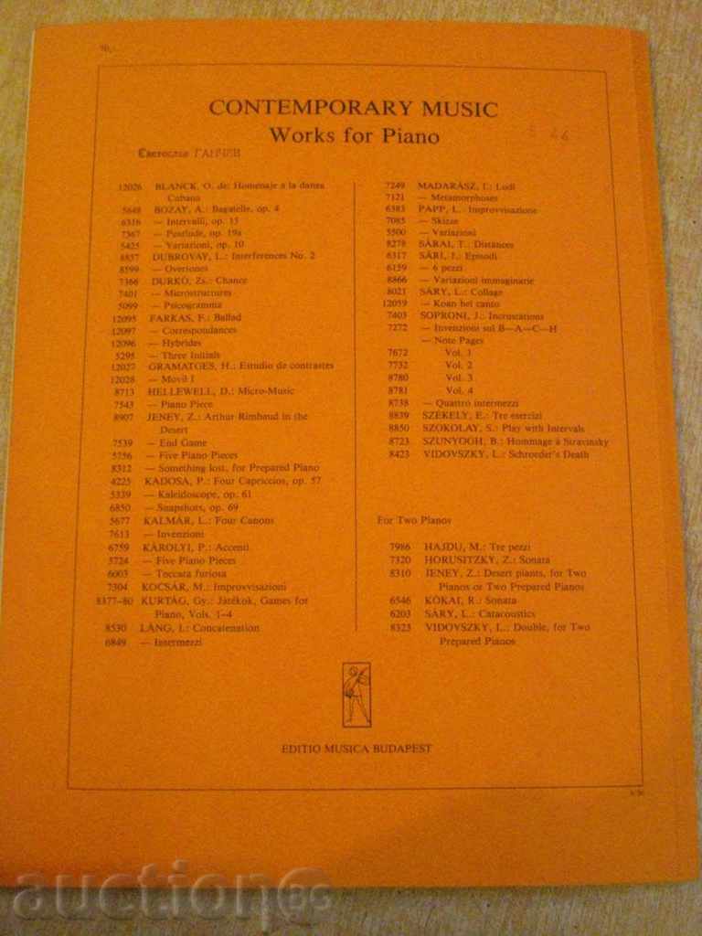 The book "RAGTIMES FOR PIANO-SCOTT JOPLIN - I." - 84 pp. - 6 The book "RAGTIMES FOR PIANO-SCOTT JOPLIN - I." - 84 pp. - 6