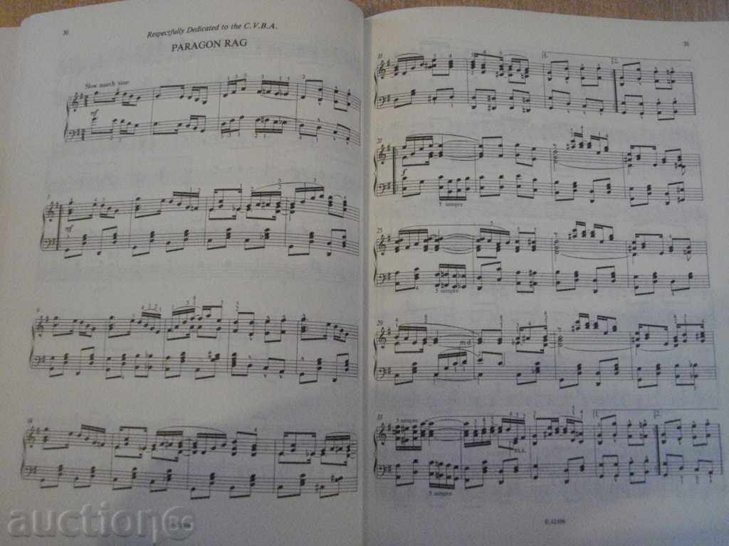 Auction Book "RAGTIMES FOR PIANO-SCOTT JOPLIN - II." - 68 pp. Auction Book "RAGTIMES FOR PIANO-SCOTT JOPLIN - II." - 68 pp.