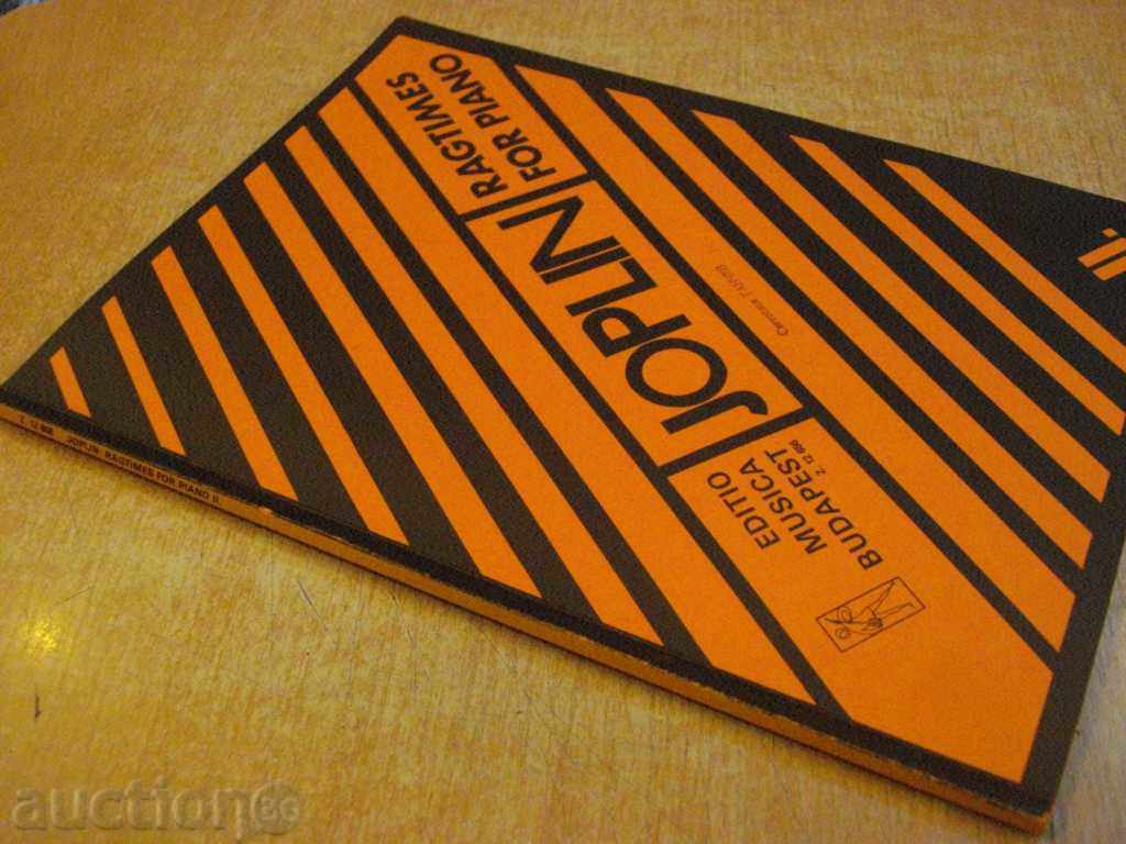 Book "RAGTIMES FOR PIANO-SCOTT JOPLIN - II." - 68 pp. - 7 Book "RAGTIMES FOR PIANO-SCOTT JOPLIN - II." - 68 pp. - 7