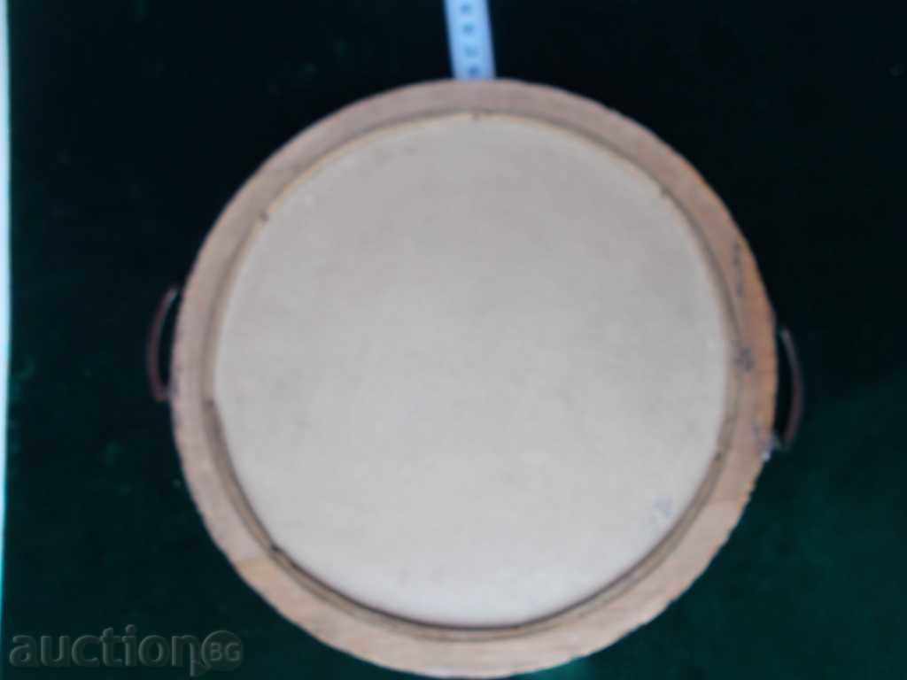 Delivery of Old tray - wood, metal glass. Painted Delivery of Old tray - wood, metal glass. Painted