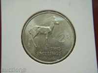 2 Shillings 1964 Zambia - AU