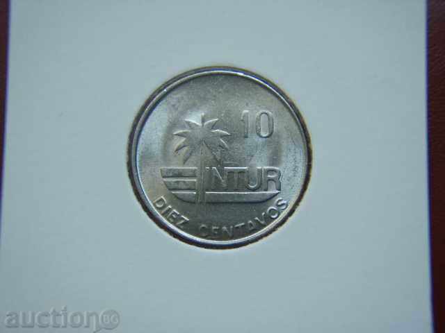 10 Centavos 1981 Cuba (INTUR) - Unc