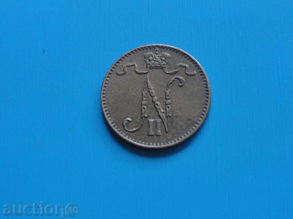 Delivery of Russia (Finland) 1909 - 1 penny Delivery of Russia (Finland) 1909 - 1 penny