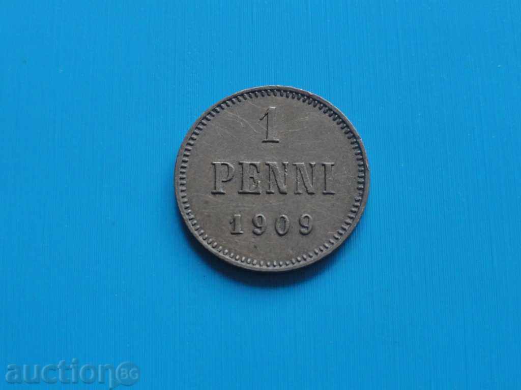 Ρωσία (Φινλανδία) 1909 - 1 πέννι Ρωσία (Φινλανδία) 1909 - 1 πέννι