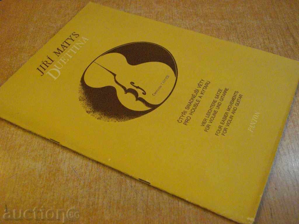 Book "DUETTINA - JIŘÍ MATYS" - 22 pages - 7 Book "DUETTINA - JIŘÍ MATYS" - 22 pages - 7