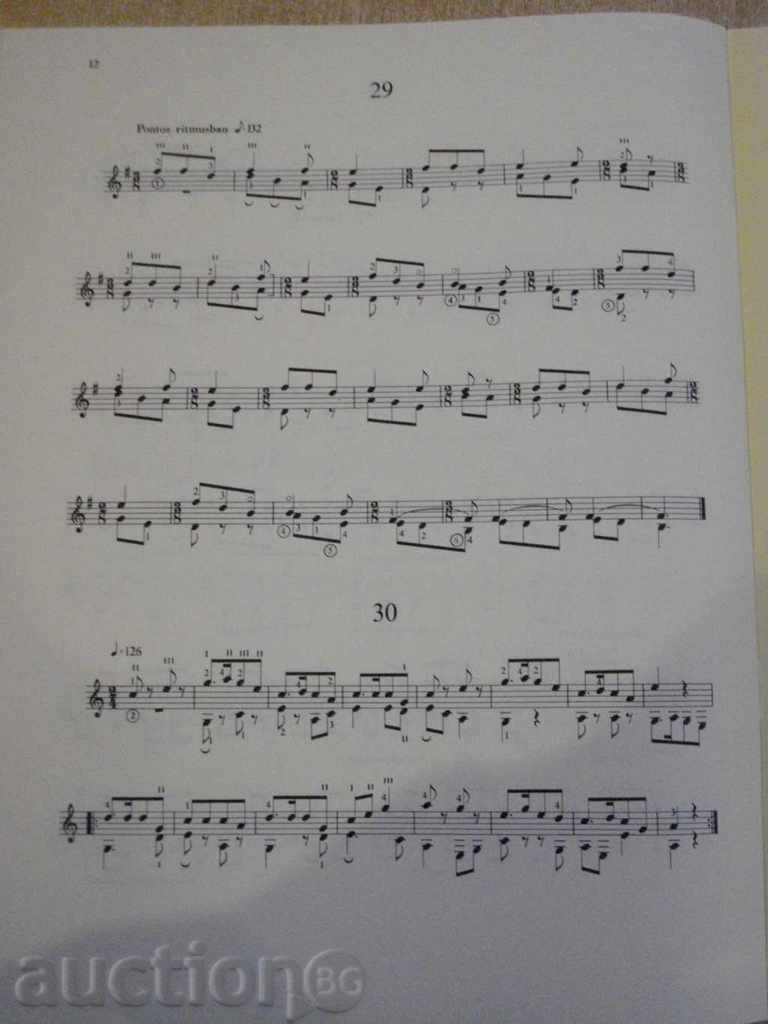 Book "BICINIA - gitárra - KODÁLY ZOLTÁN" - 12 p. - 6 Book "BICINIA - gitárra - KODÁLY ZOLTÁN" - 12 p. - 6