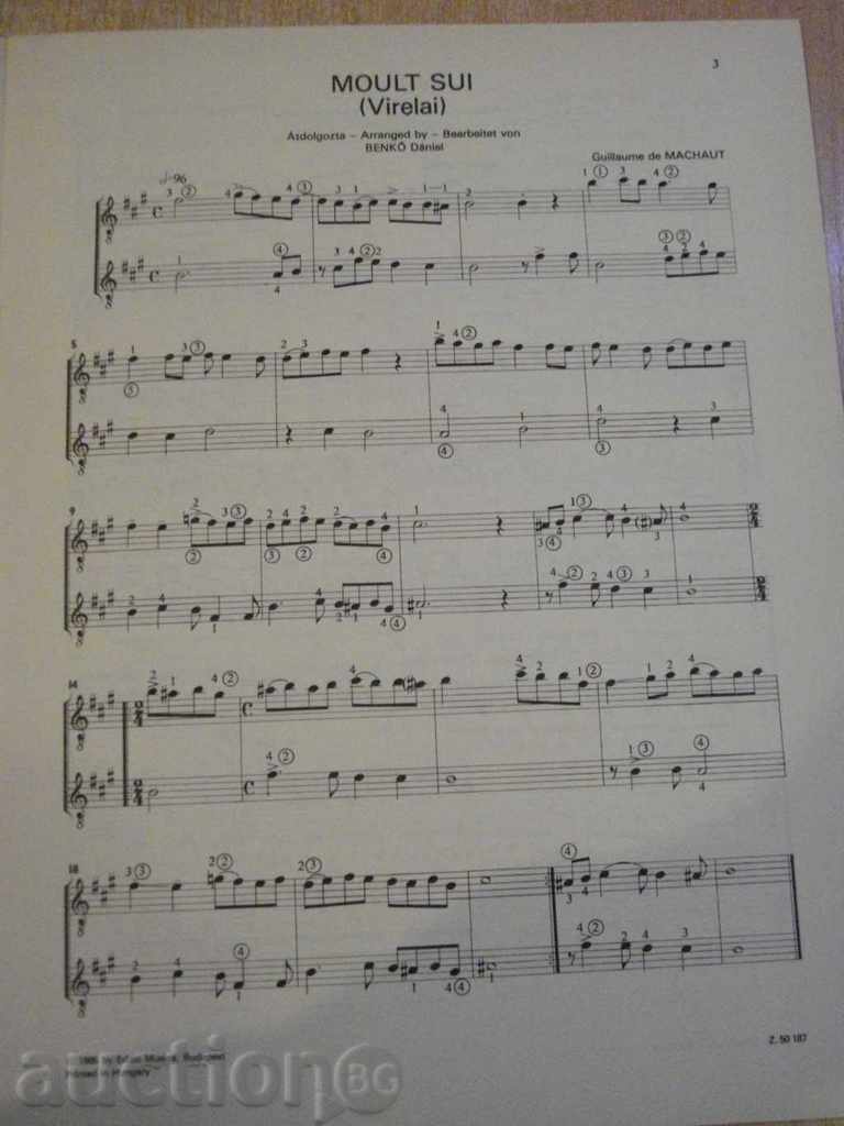 Auction The book "EZER ÉV GITÁRON-Két gitárra - BENKÖ DÁNIEL" - 20 p. Auction The book "EZER ÉV GITÁRON-Két gitárra - BENKÖ DÁNIEL" - 20 p.