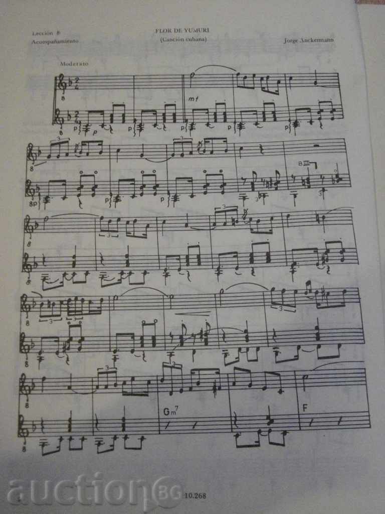 Auction The book "LECCIONES DE GUITARRA PARA ...- Alexis Baxter" -27 p. Auction The book "LECCIONES DE GUITARRA PARA ...- Alexis Baxter" -27 p.