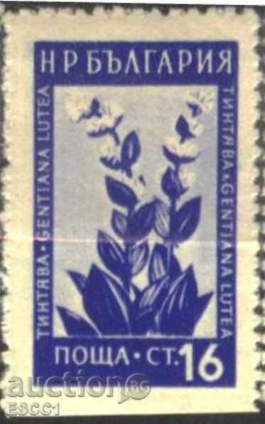 Pure brand Flora Tintyava 1953 NON-TREATED ERROR Bulgaria