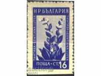 Чиста  марка Флора Тинтява 1953 Неназъбена ГРЕШКА България