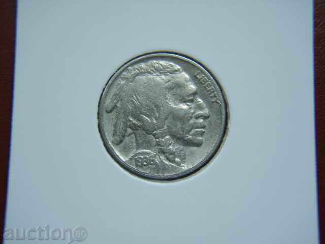 5 Cents 1936 United States of America - VF/XF with price € 5.79 | 11.32 BGN