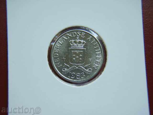 25 Cents 1983 Nederlands Antillen - AU with price 2.49 BGN | € 1.27 25 Cents 1983 Nederlands Antillen - AU with price 2.49 BGN | € 1.27