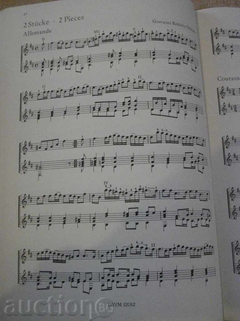 Auction The book "Musik für zwei Gitarren - Adalbert Quadt" - 104 pp. Auction The book "Musik für zwei Gitarren - Adalbert Quadt" - 104 pp.