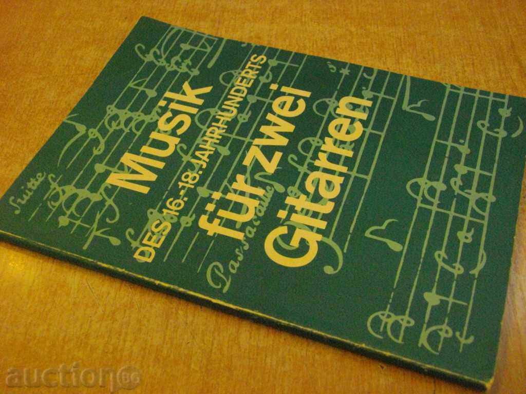 The book "Musik für zwei Gitarren - Adalbert Quadt" - 104 pp. - 7 The book "Musik für zwei Gitarren - Adalbert Quadt" - 104 pp. - 7