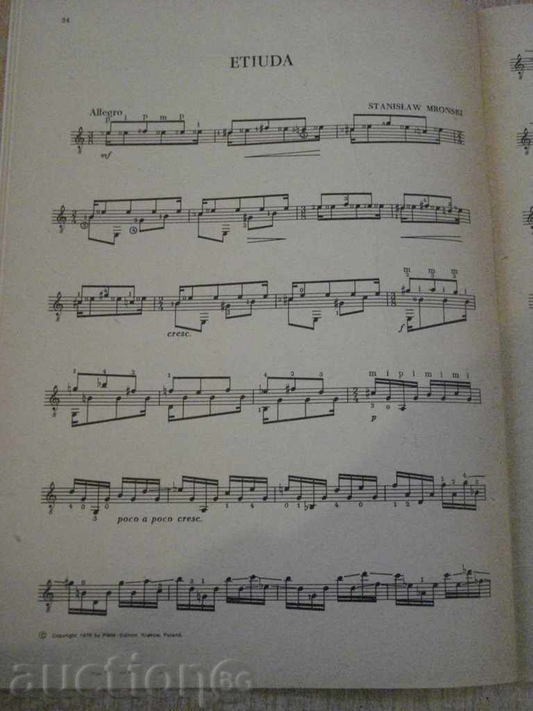 Delivery of Book "Współczesna miniatura gitarowa-zeszytXVIII" - 36 pages Delivery of Book "Współczesna miniatura gitarowa-zeszytXVIII" - 36 pages