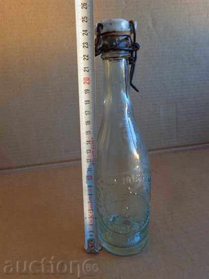 An old bottle of lemonade, a German or a Hungarian bottle