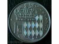 1 franc 1960, Monaco