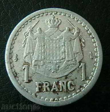 1 franc 1943, Monaco with price 6.99 BGN | € 3.57 1 franc 1943, Monaco with price 6.99 BGN | € 3.57