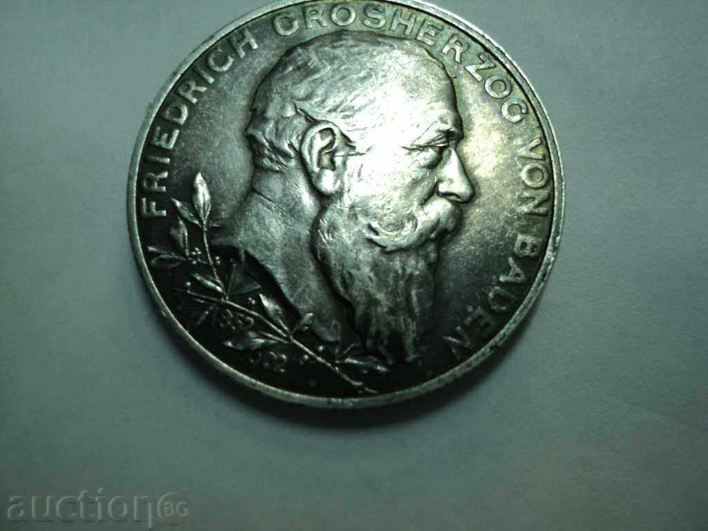 Licitație 2 mărci 1902 argint Germania