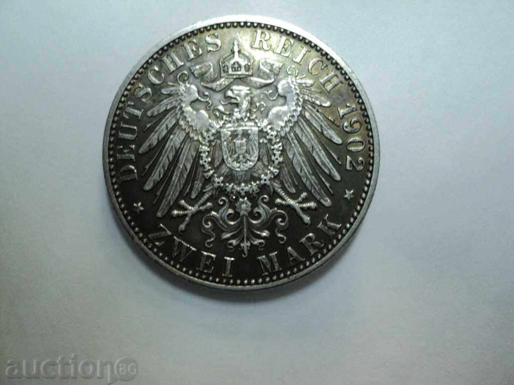 Delivery of 2 brands 1902 silver Germany Delivery of 2 brands 1902 silver Germany