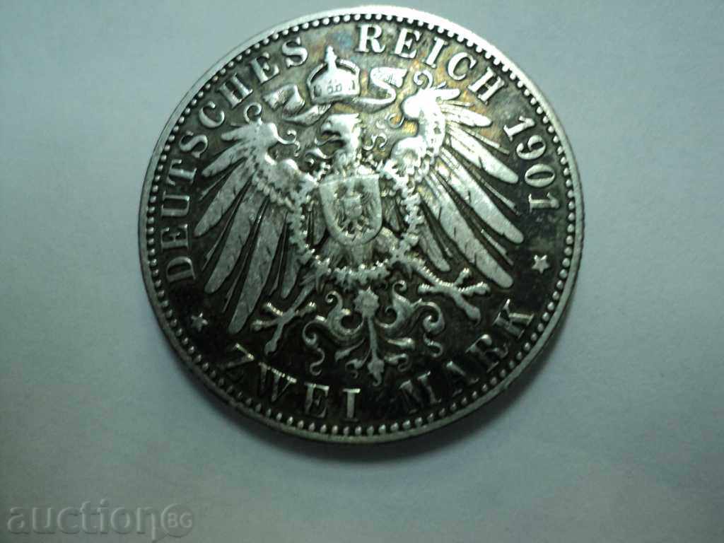 Auction 2 brands 1901 Srebro Germany Auction 2 brands 1901 Srebro Germany